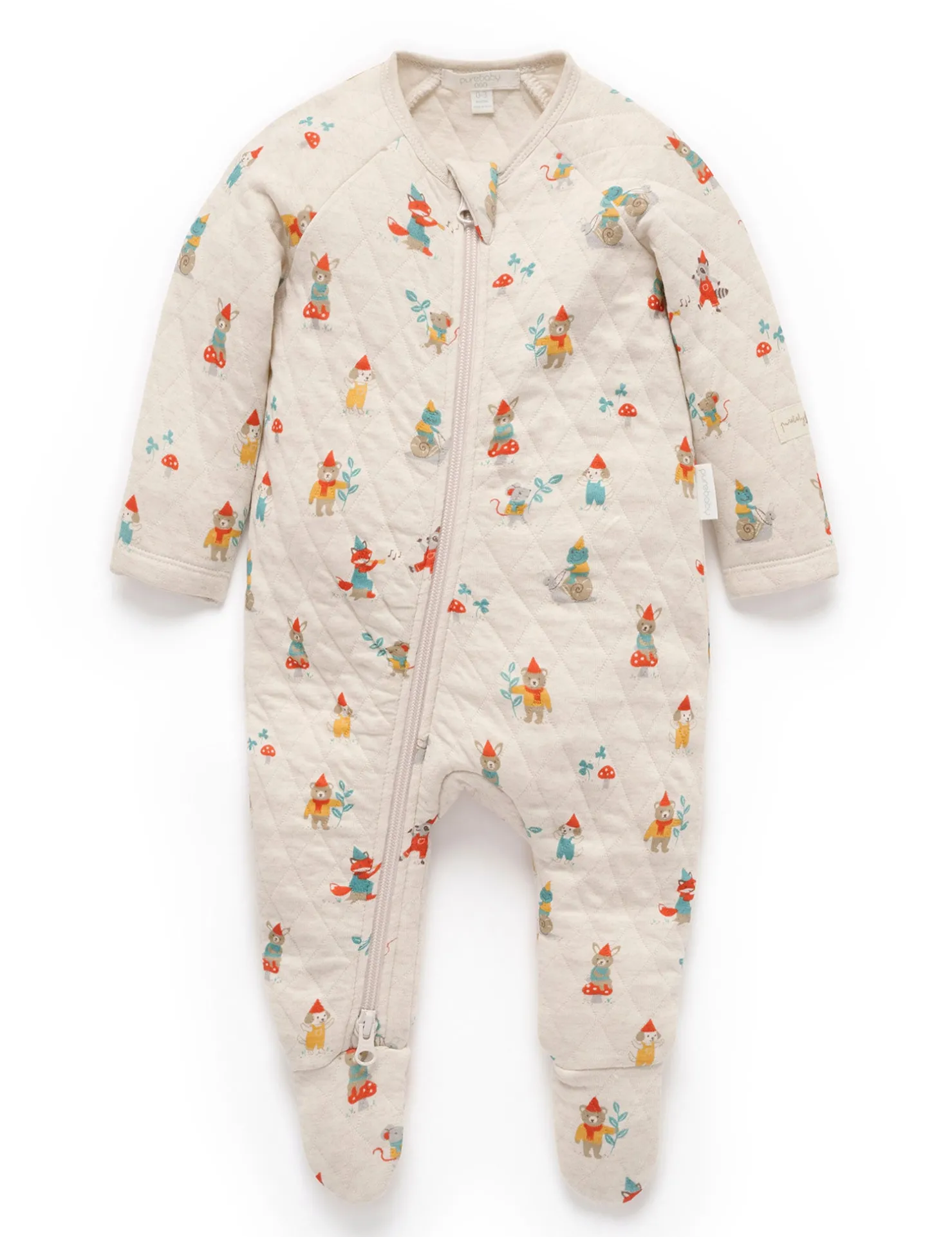 Gnome Quilted Growsuit