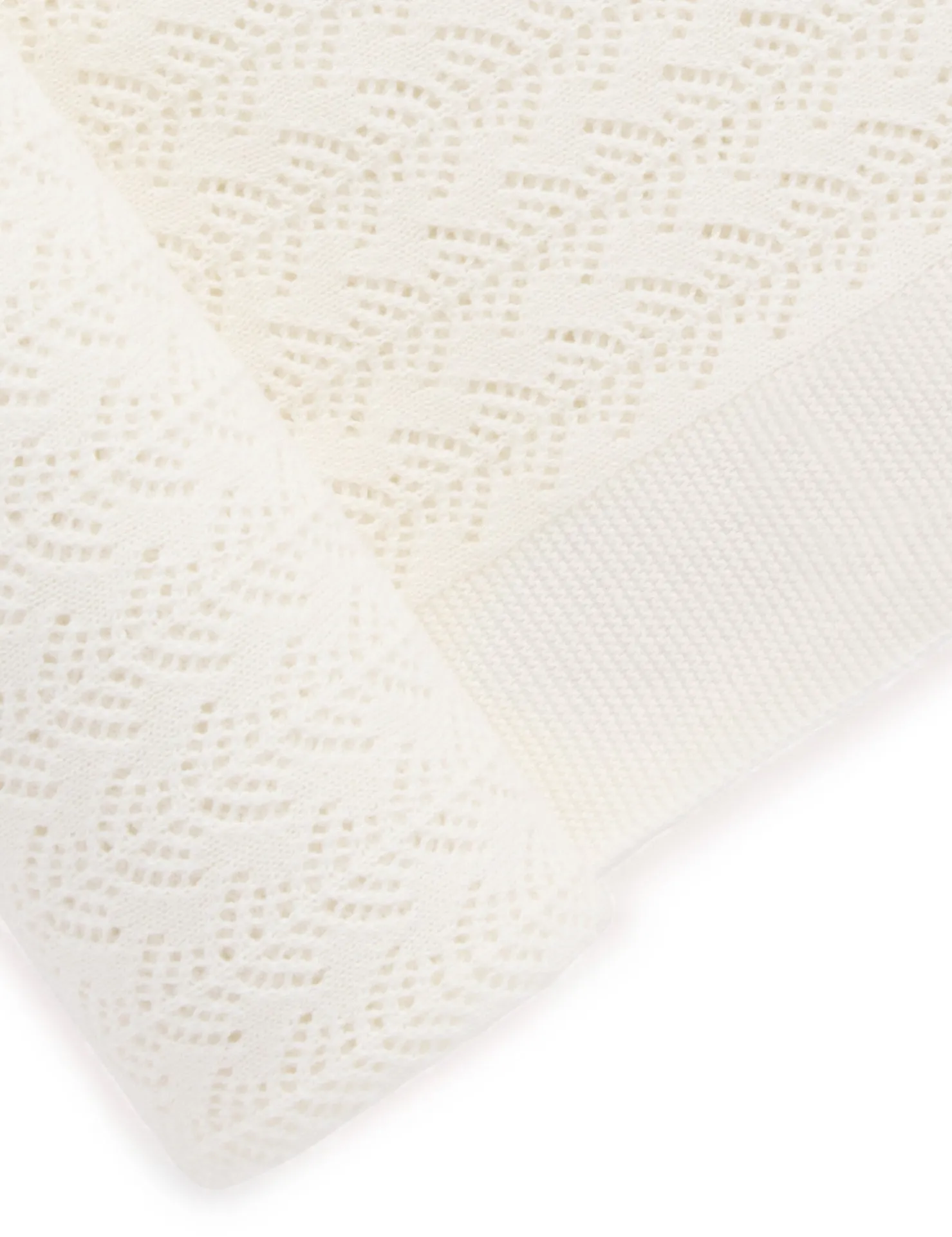 Heirloom Eyelet Blanket