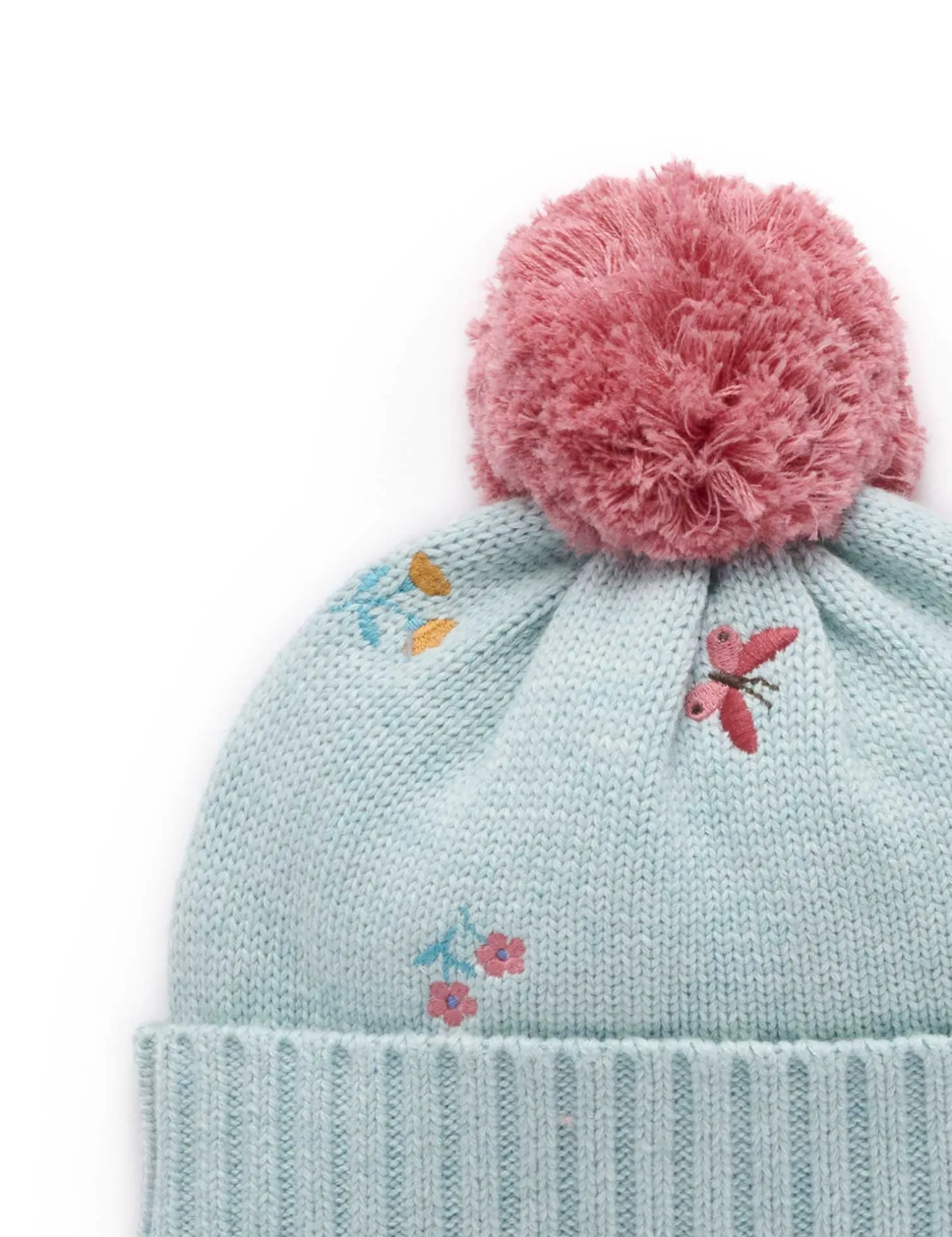 Ladybird Embroidered Beanie