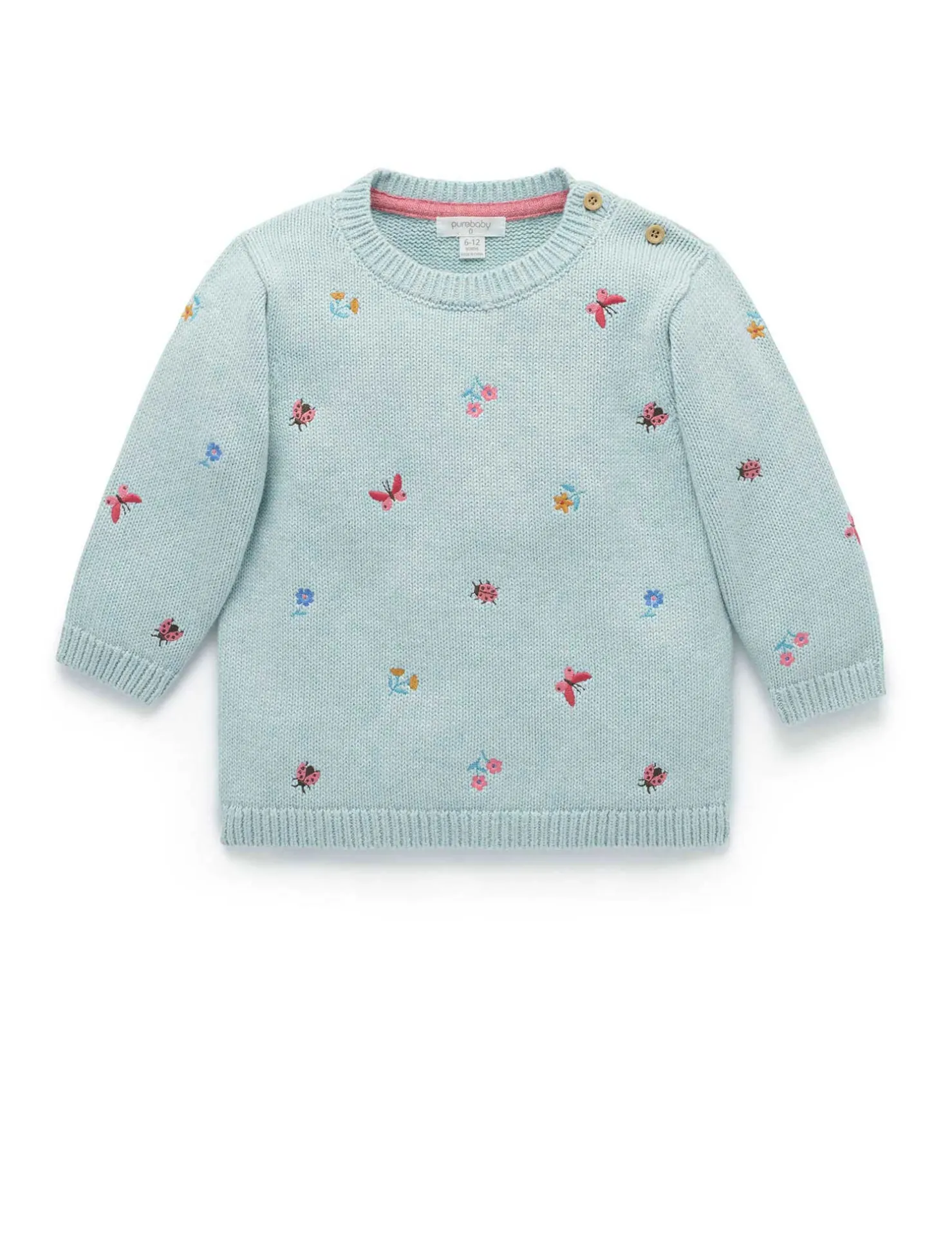 Ladybird Embroidered Jumper