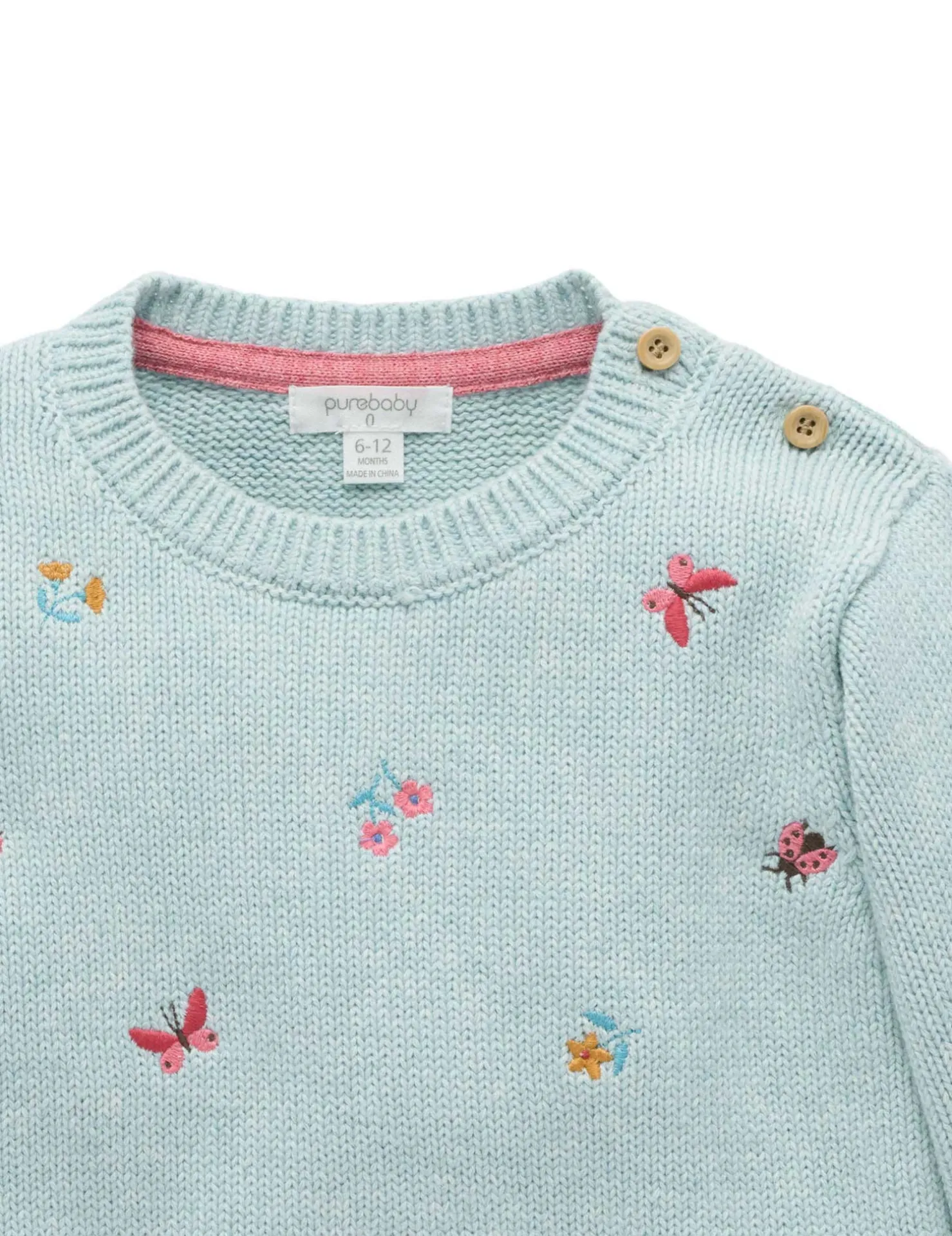 Ladybird Embroidered Jumper