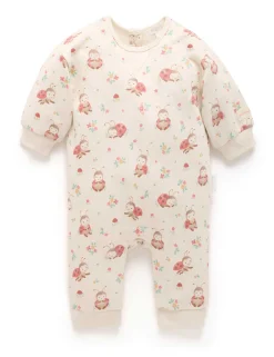 Ladybird Fleece Track Growsuit
