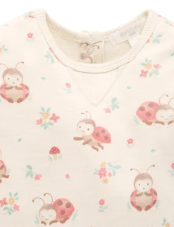 Ladybird Fleece Track Growsuit