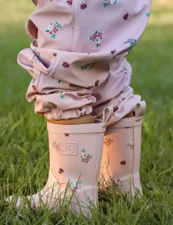 Ladybird Floral Gumboots