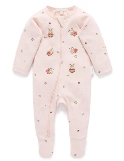 Ladybird Thick Zip Growsuit