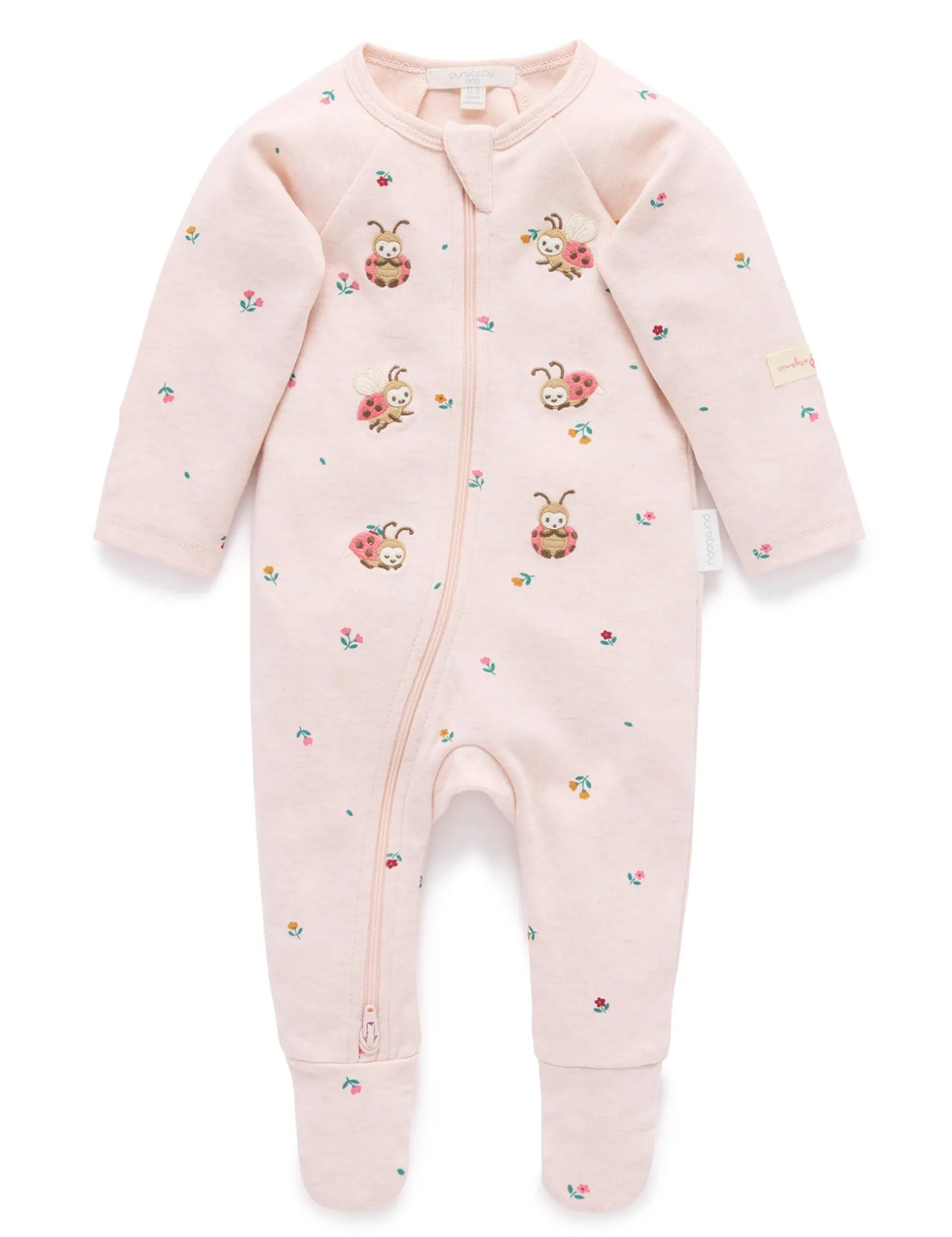 Ladybird Thick Zip Growsuit