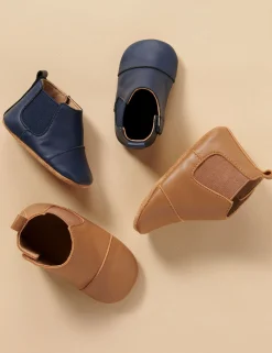 Leather Chelsea Booties