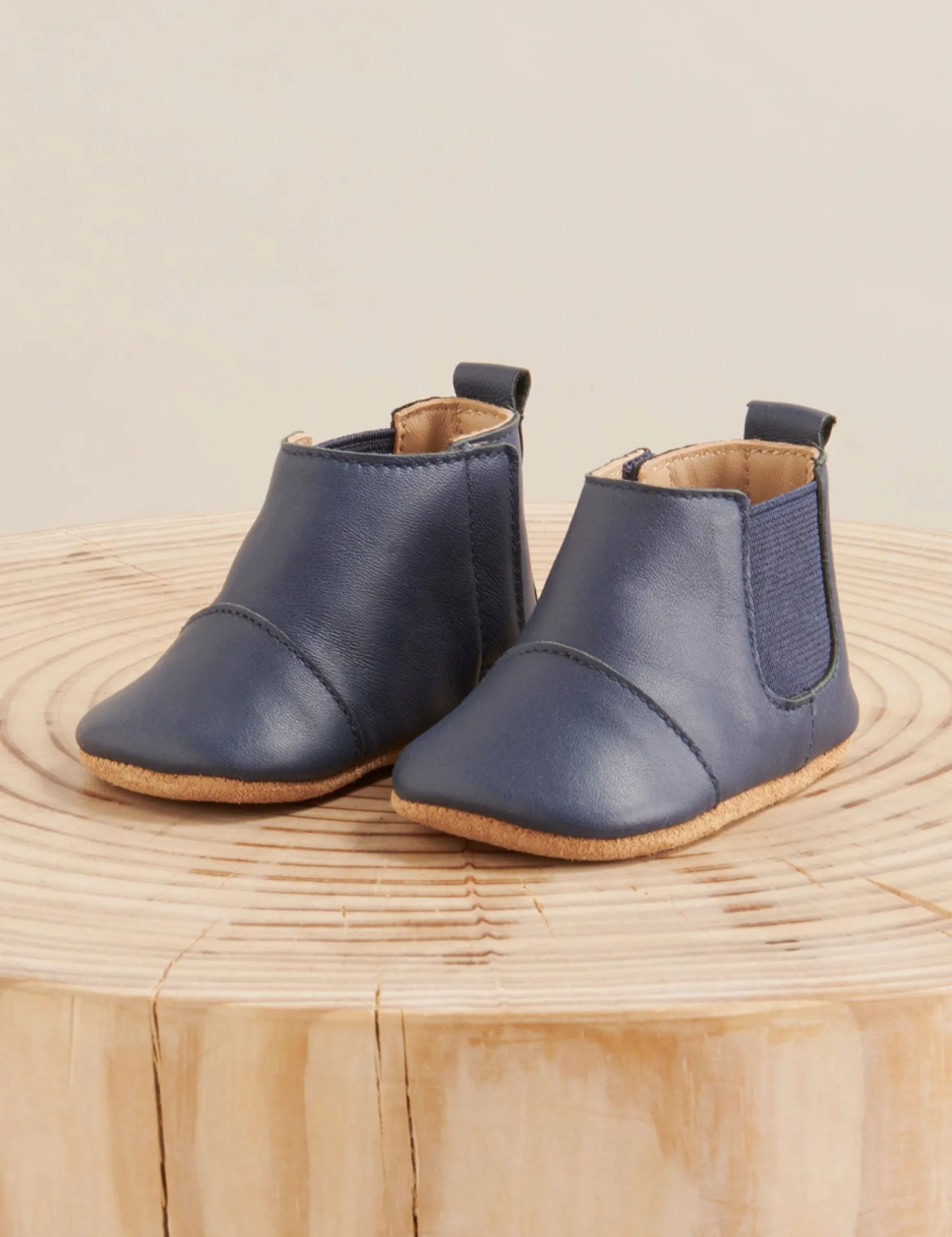 Leather Chelsea Booties
