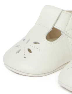 Leather Eyelet T-Bars