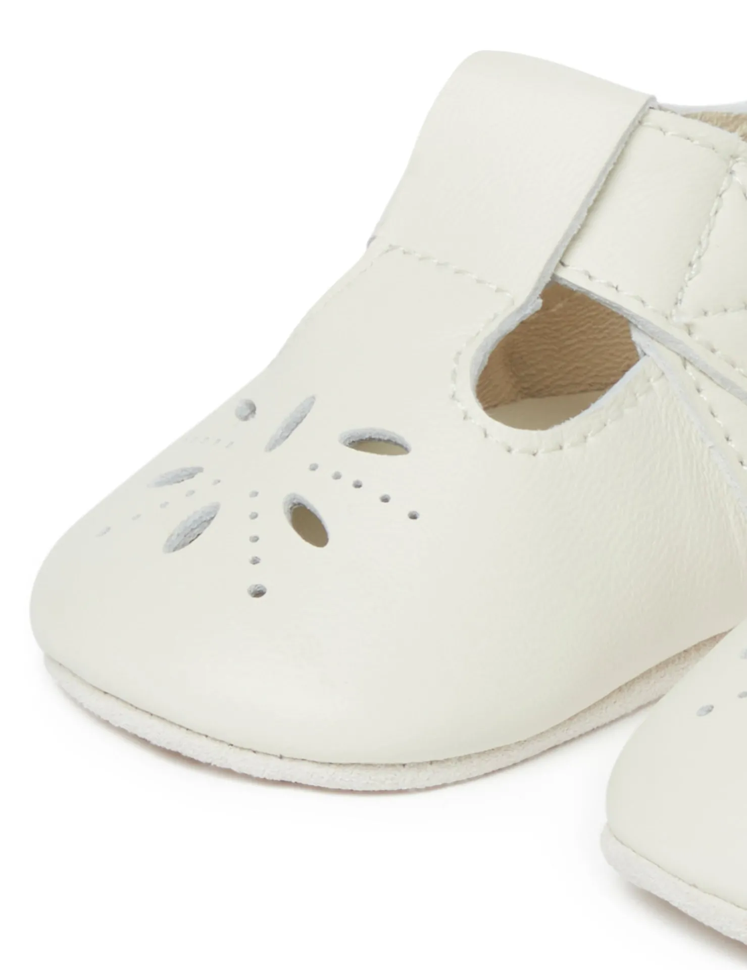 Leather Eyelet T-Bars