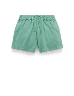 Linen Blend Shorts