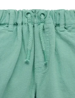 Linen Blend Shorts