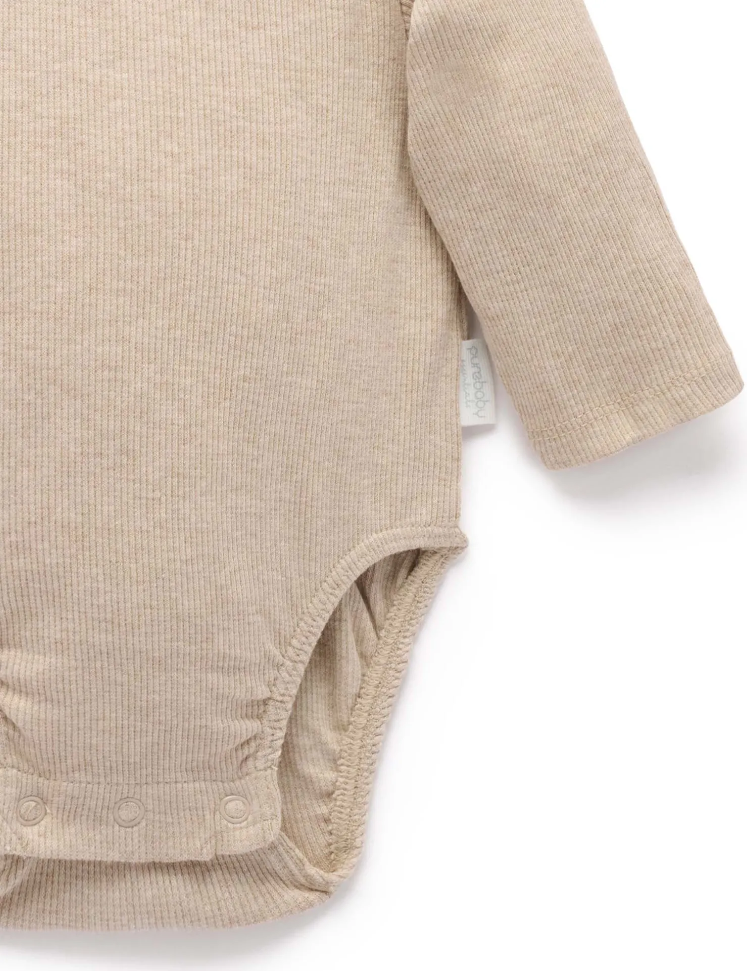 Long Sleeve Ribbed Bodysuit