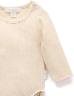 Long Sleeve Ribbed Bodysuit