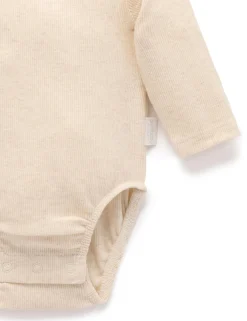 Long Sleeve Ribbed Bodysuit