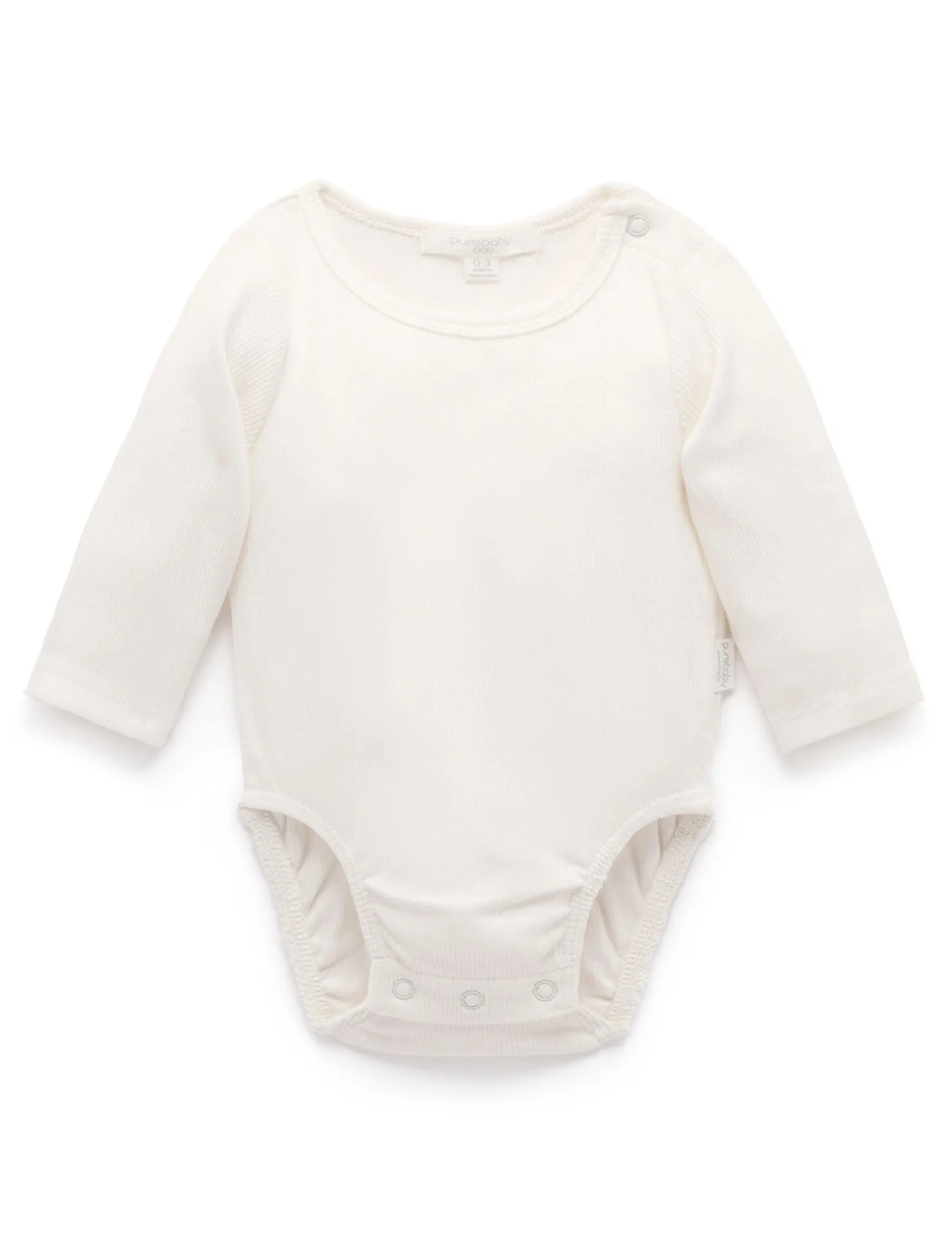 Long Sleeve Ribbed Bodysuit