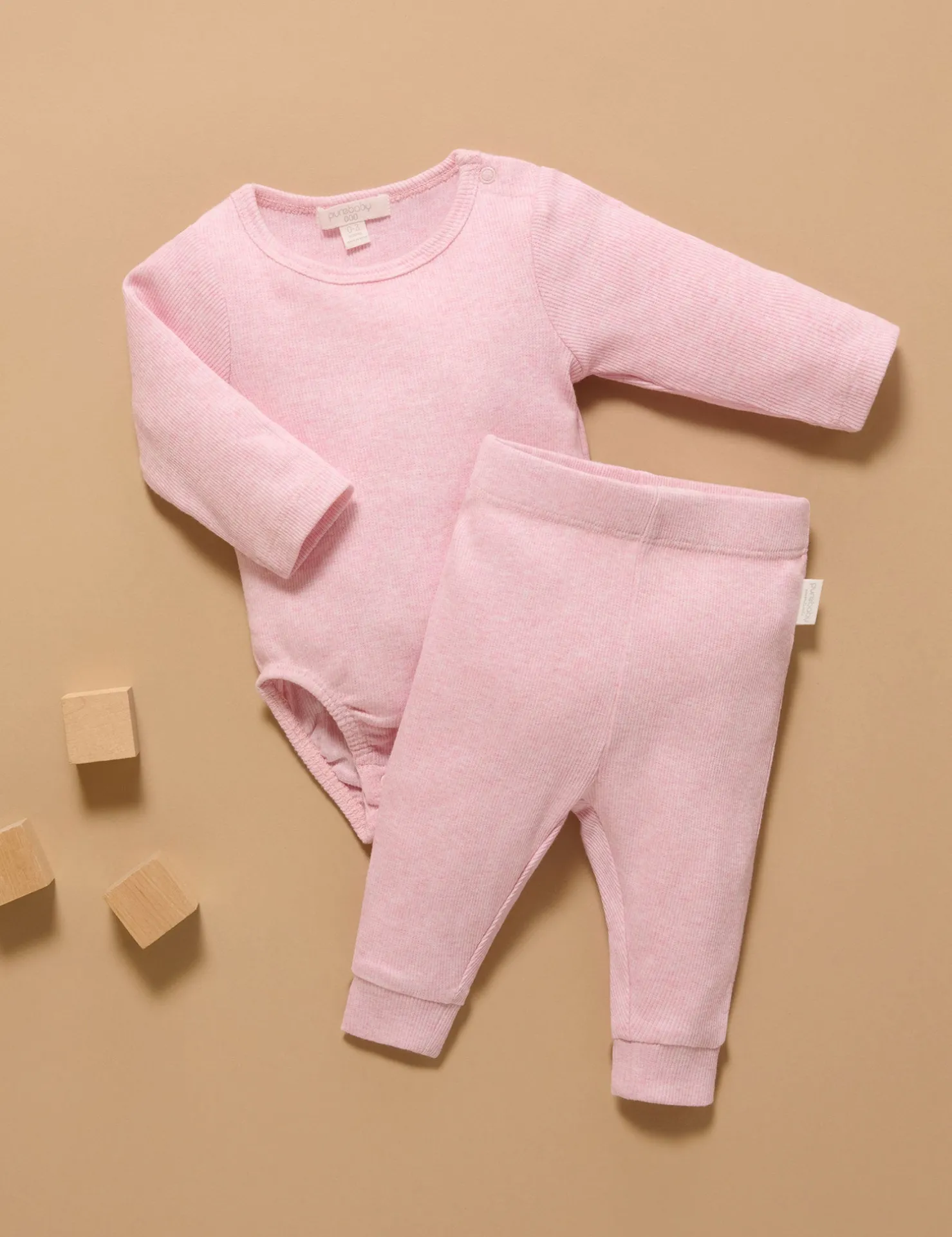 Long Sleeve Ribbed Bodysuit