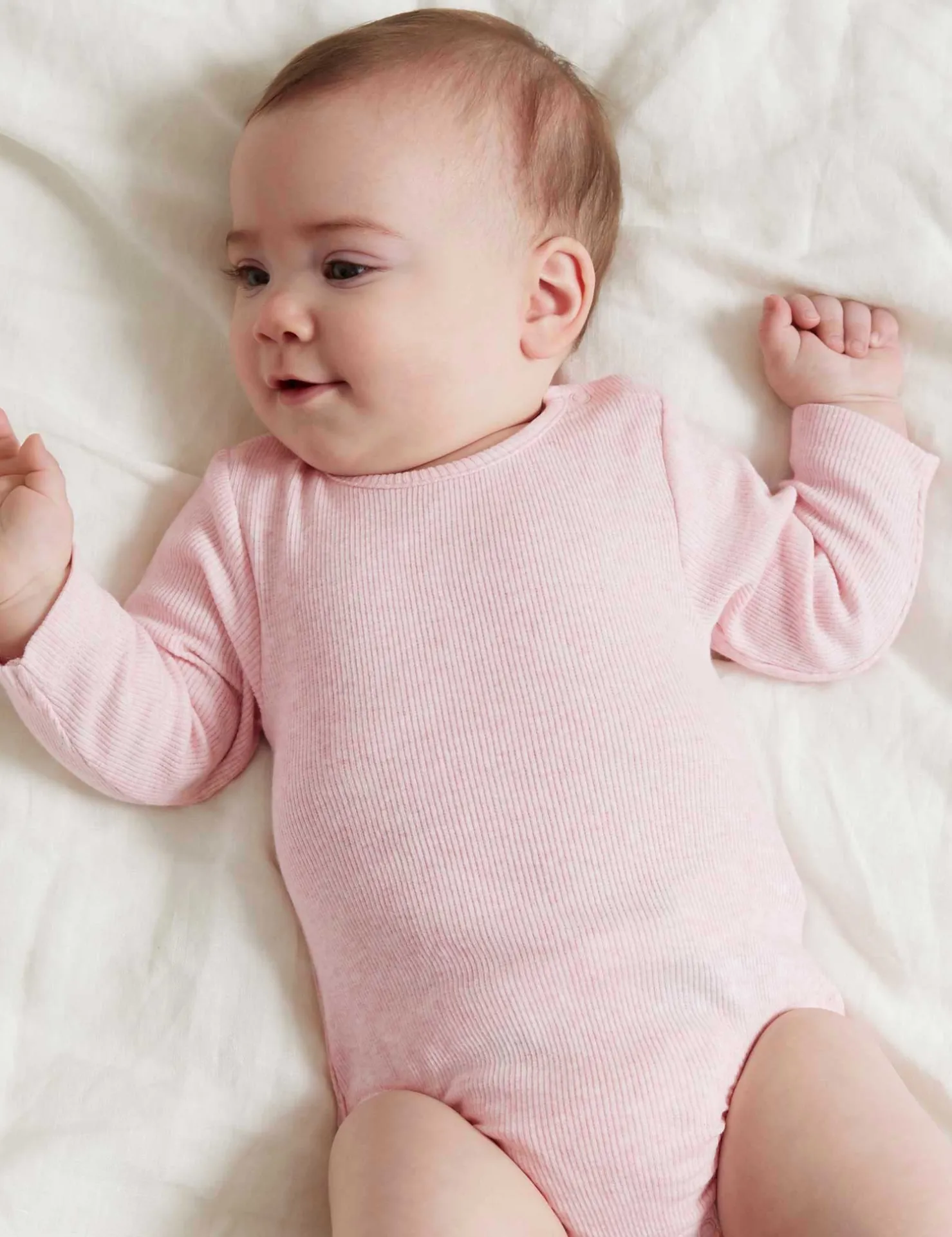 Long Sleeve Ribbed Bodysuit
