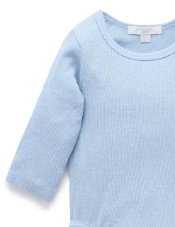 Long Sleeve Ribbed Bodysuit
