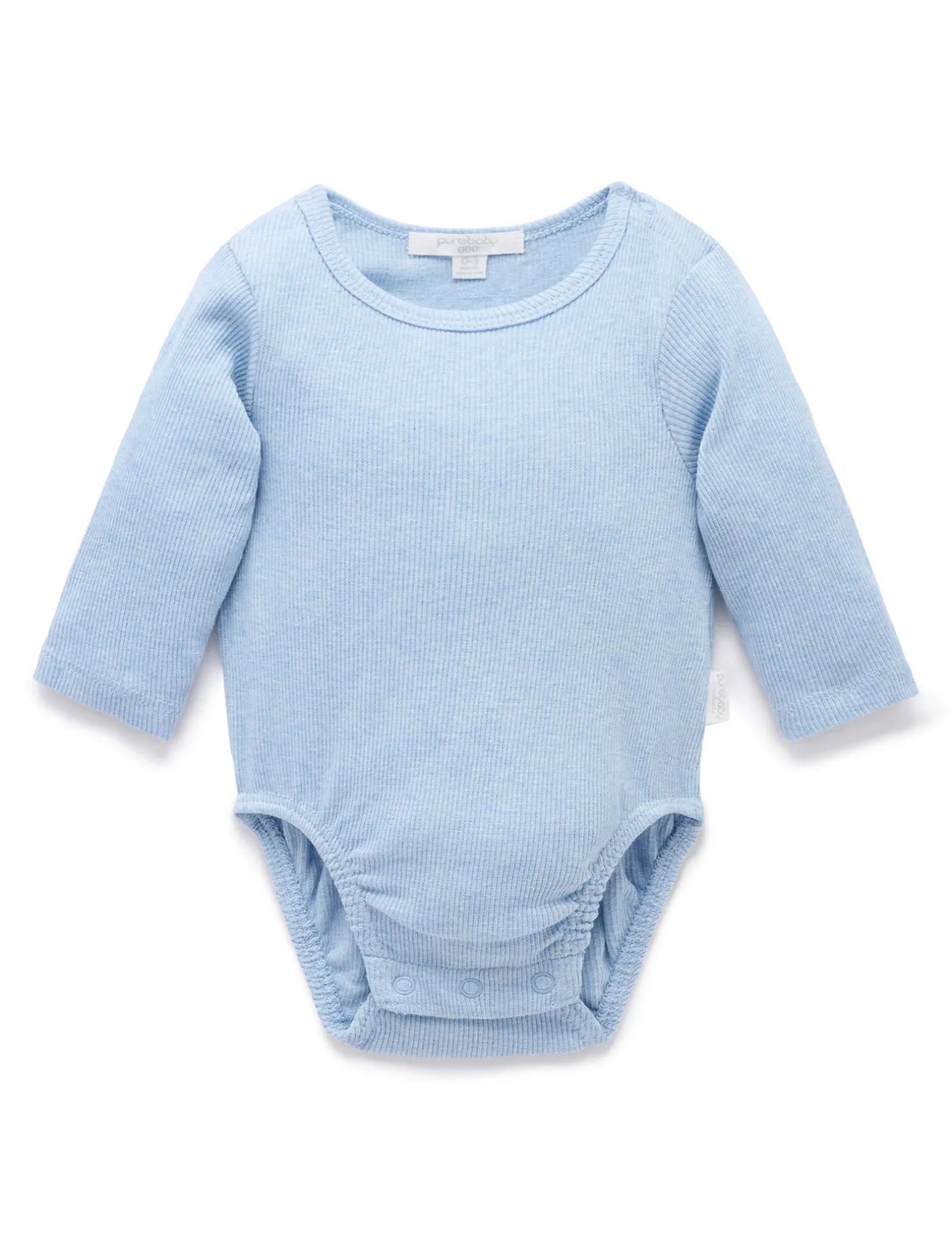 Long Sleeve Ribbed Bodysuit