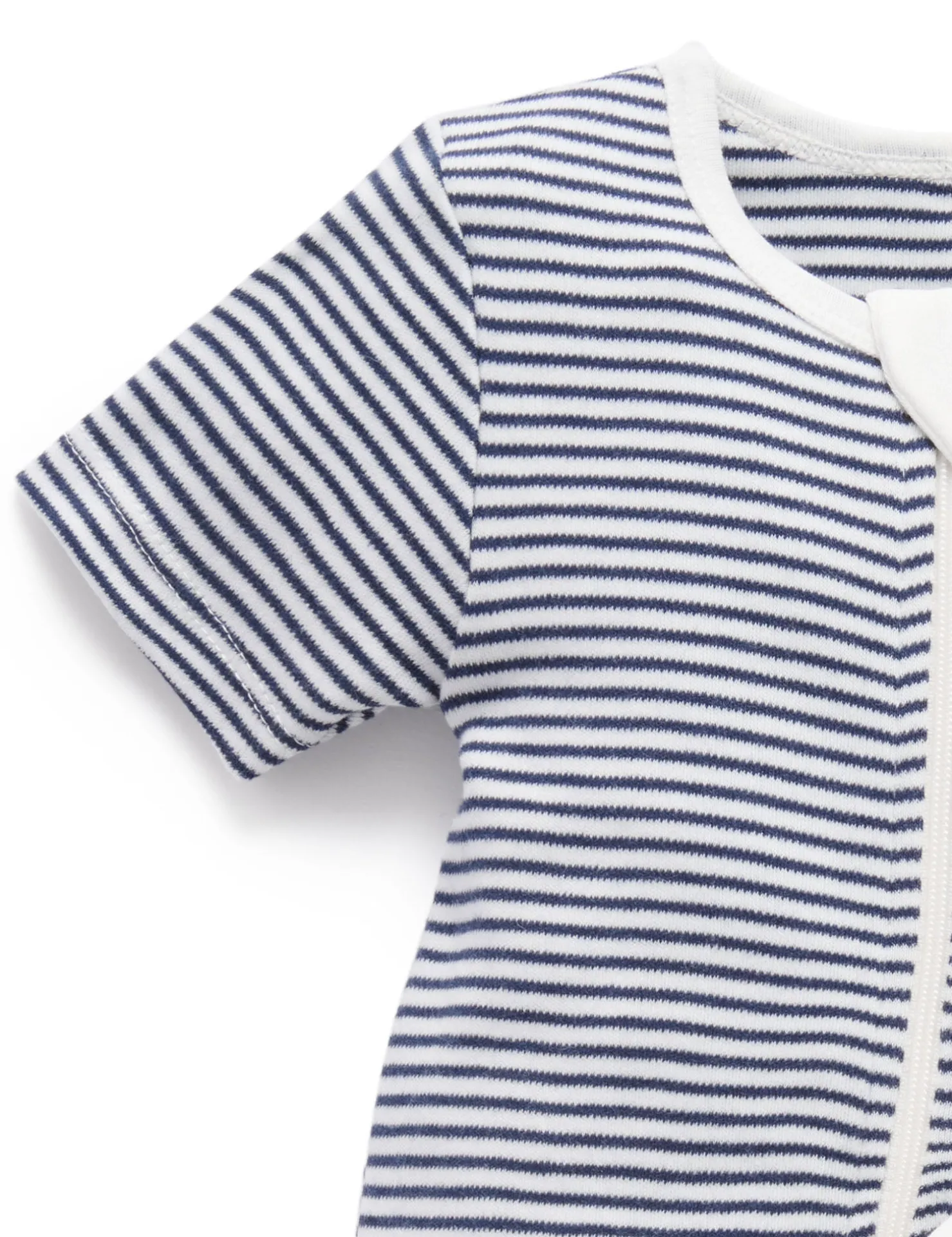Nautical 2 Pack Short Zip Growsuit