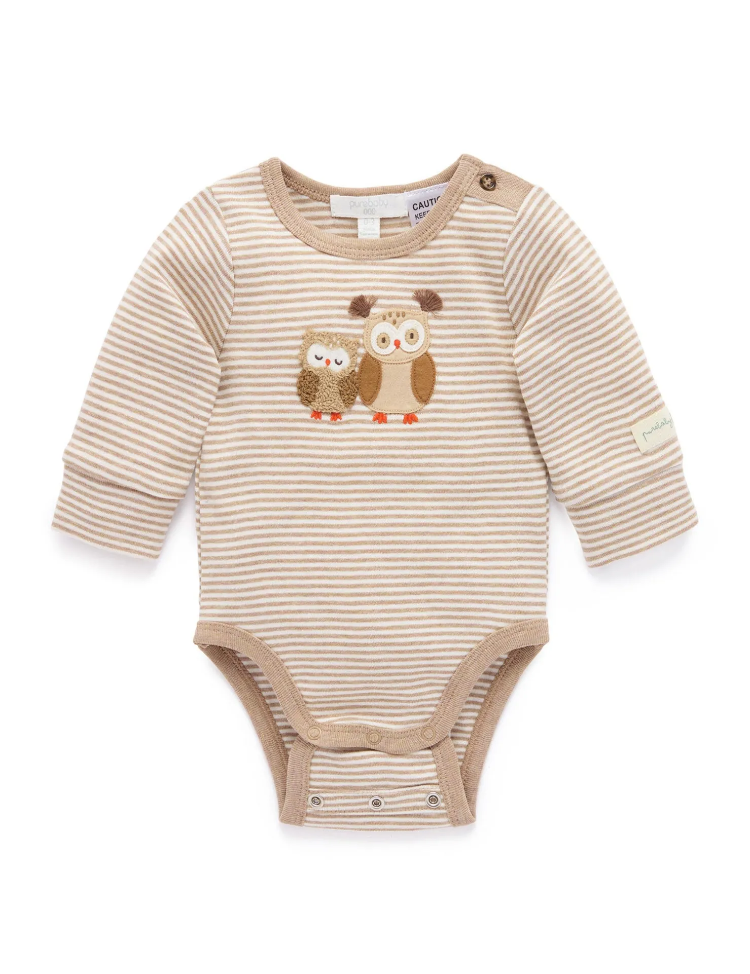 Owl Applique Bodysuit