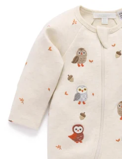 Owl Thick Zip Growsuit