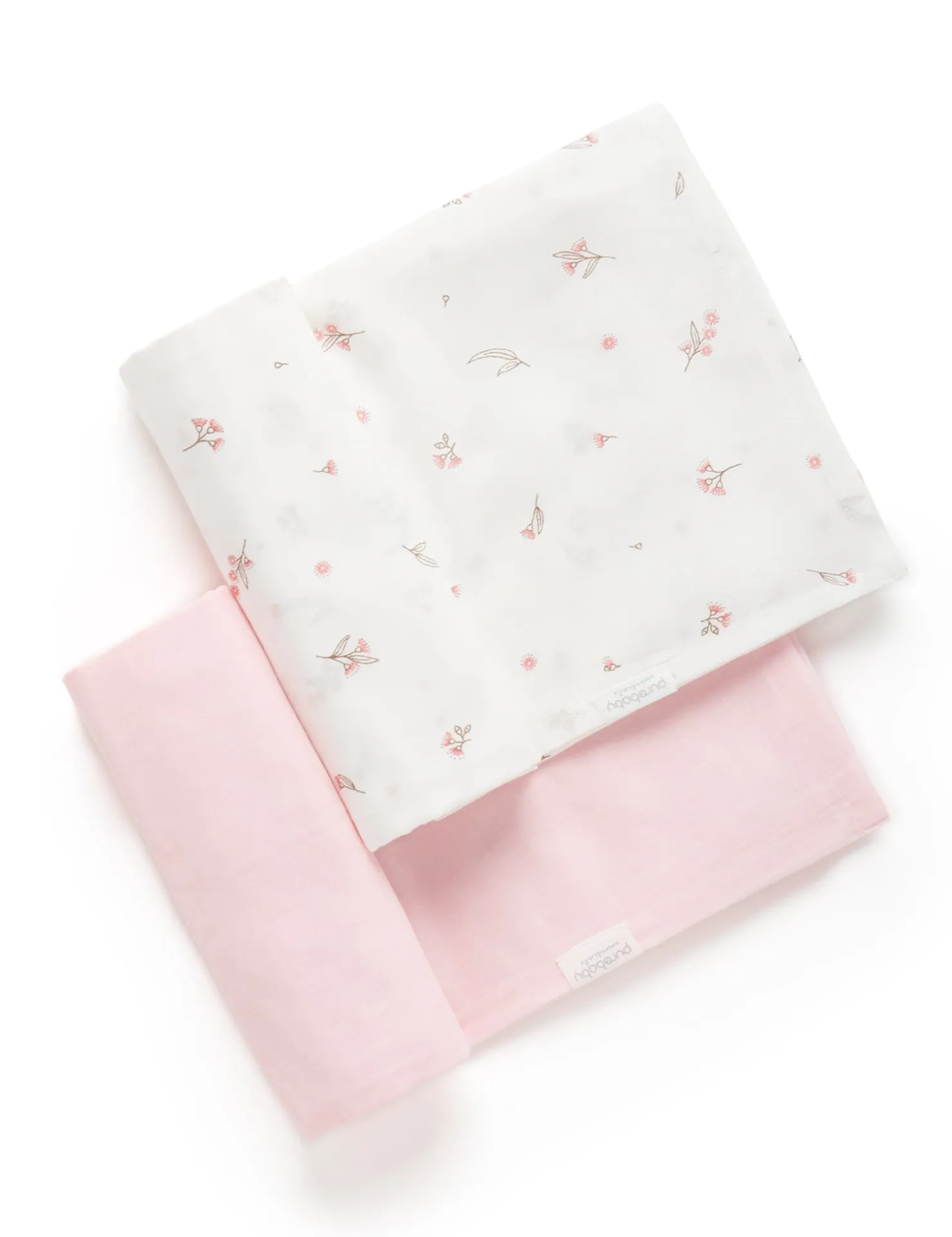 2 Pack Blossom Muslin Wrap
