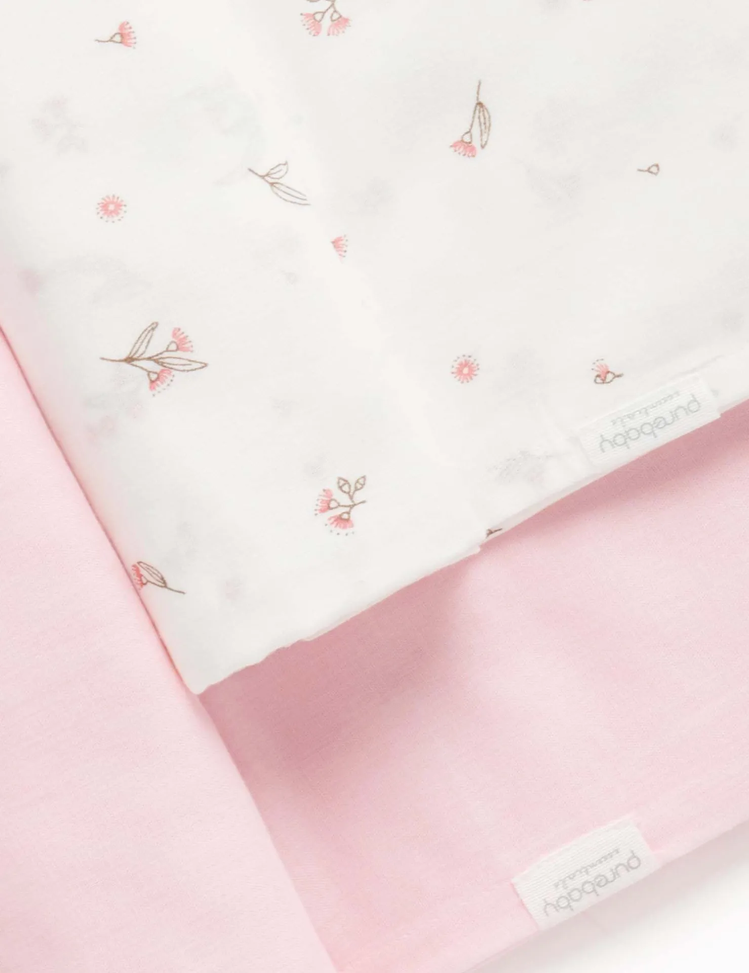 2 Pack Blossom Muslin Wrap