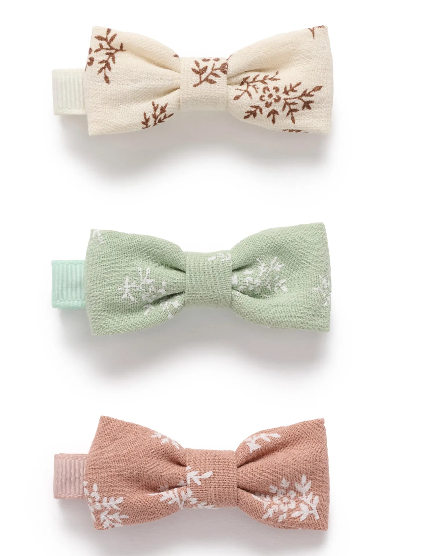 3 Pack Bow Clips