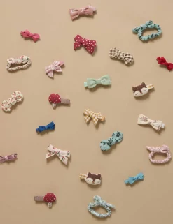 5 Pack Mini Bow Clips