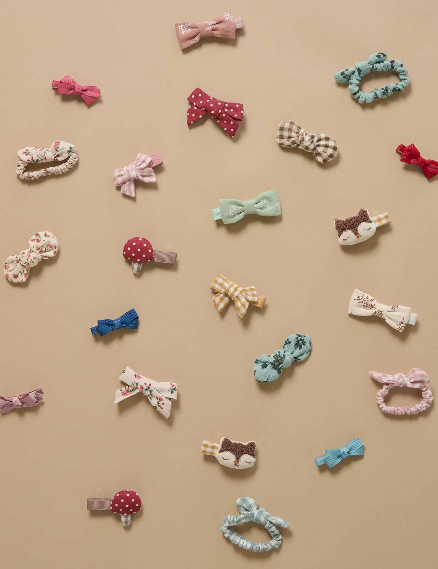 5 Pack Mini Bow Clips