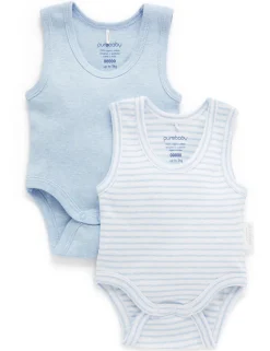 2 Pack Rib Bodysuit