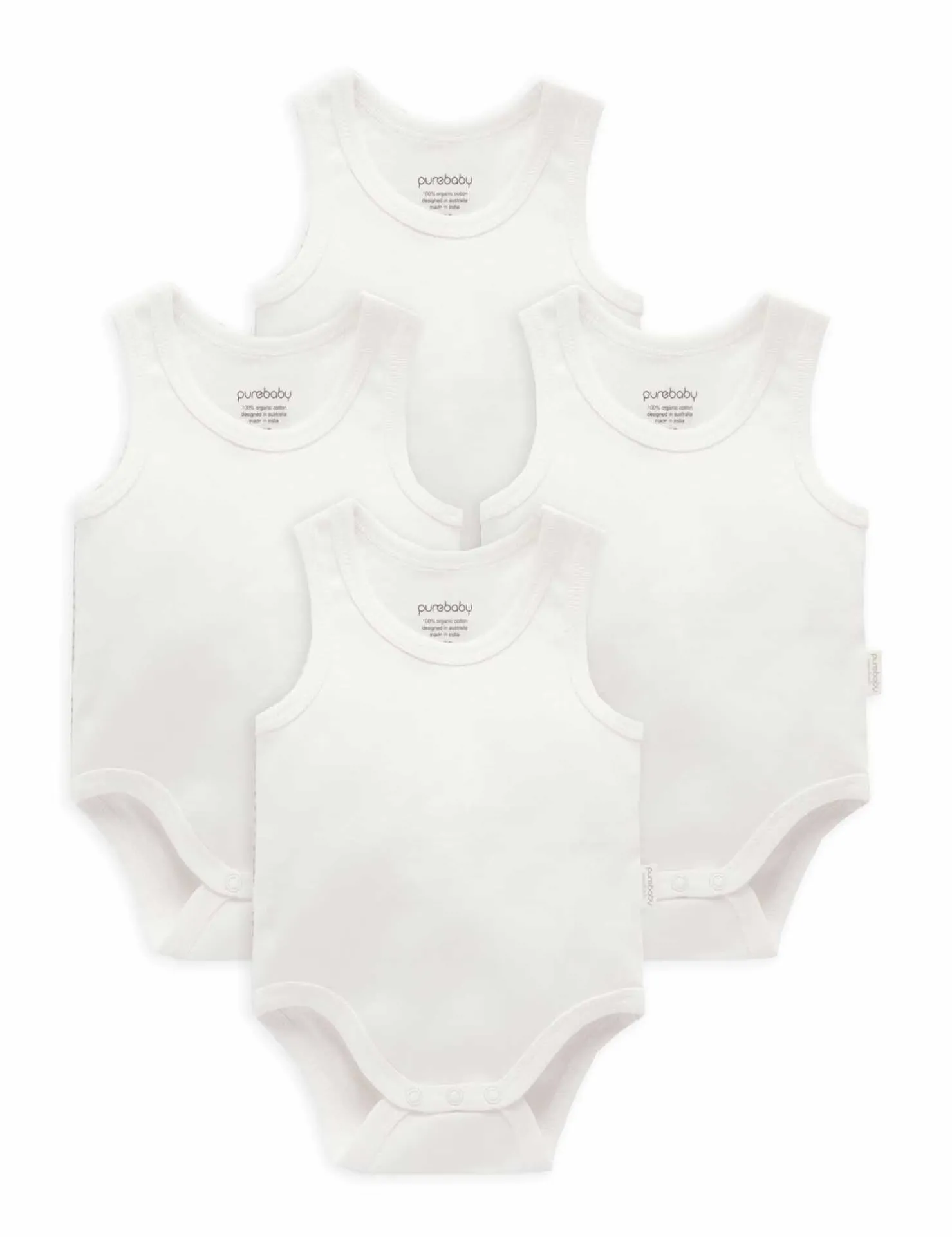 4 Pack Rib Bodysuit