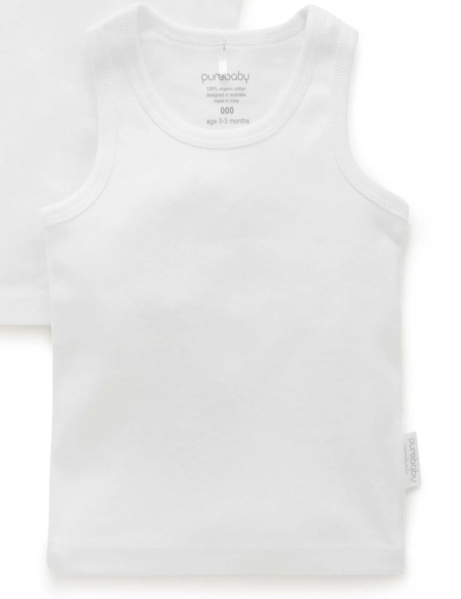 2 Pack Rib Singlet