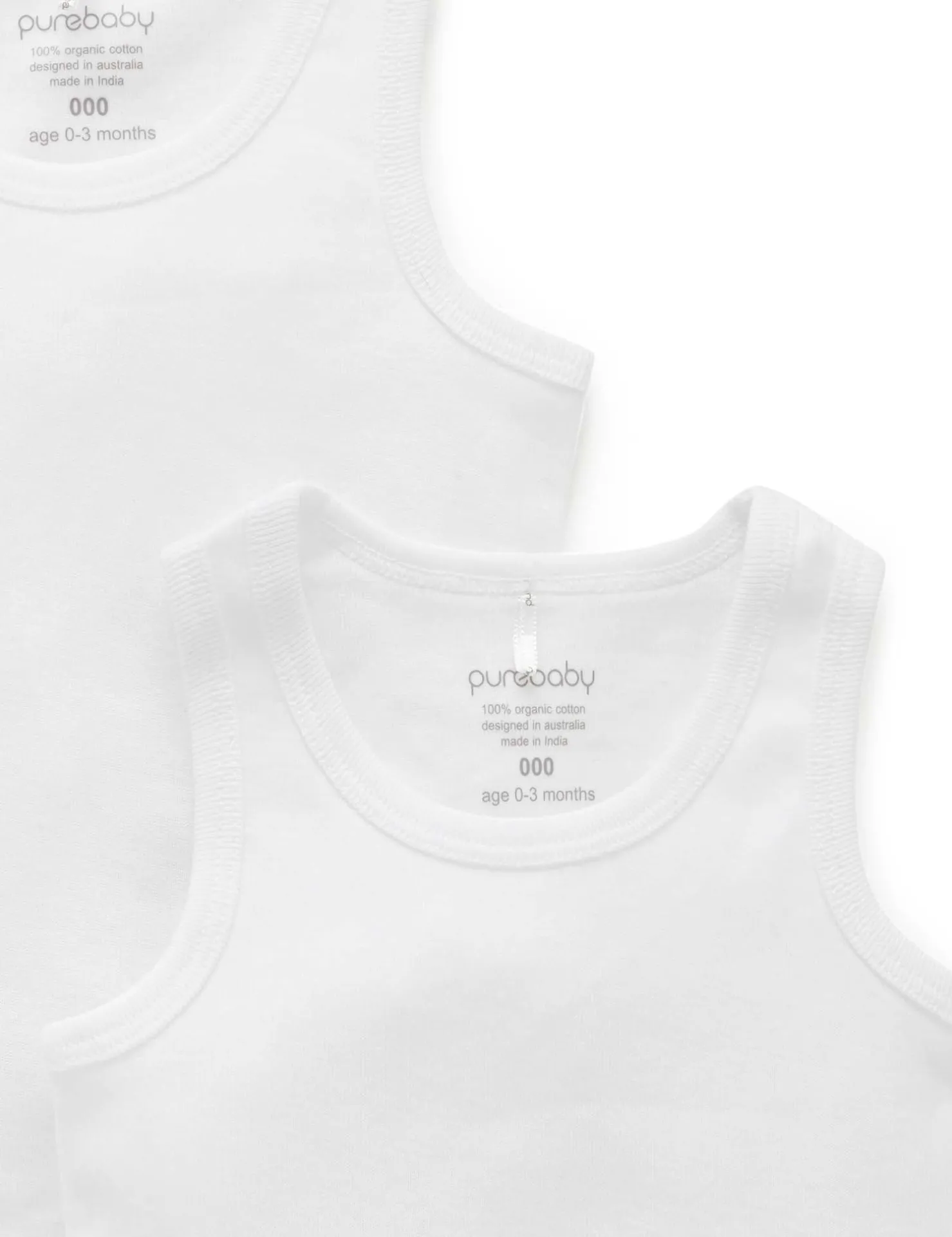 2 Pack Rib Singlet
