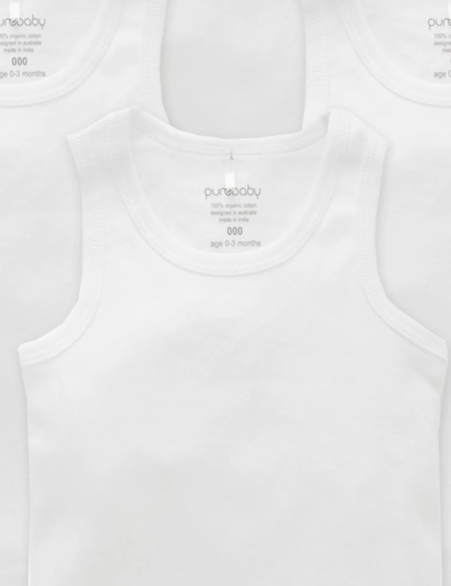 4 Pack Rib Singlet