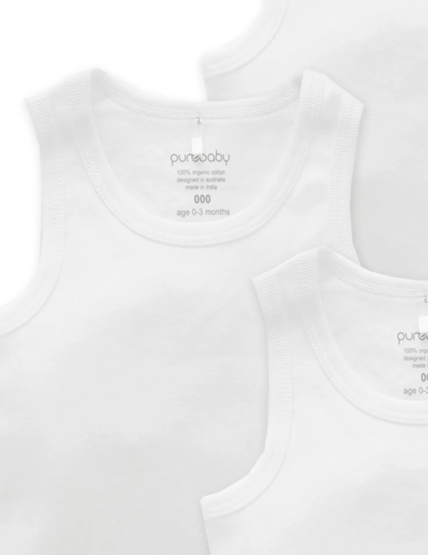 4 Pack Rib Singlet