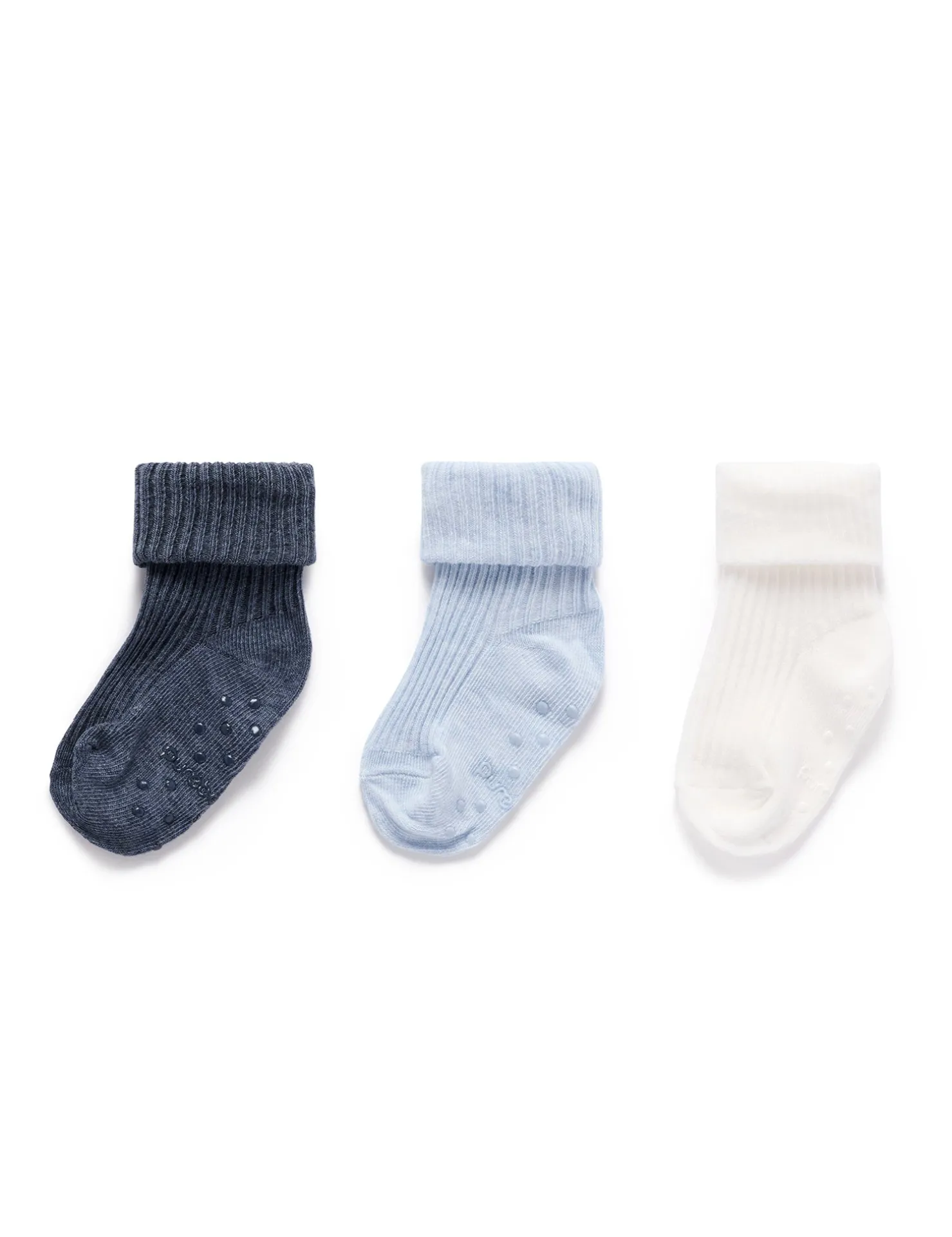 3 Pack Rib Socks
