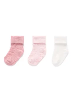 3 Pack Rib Socks