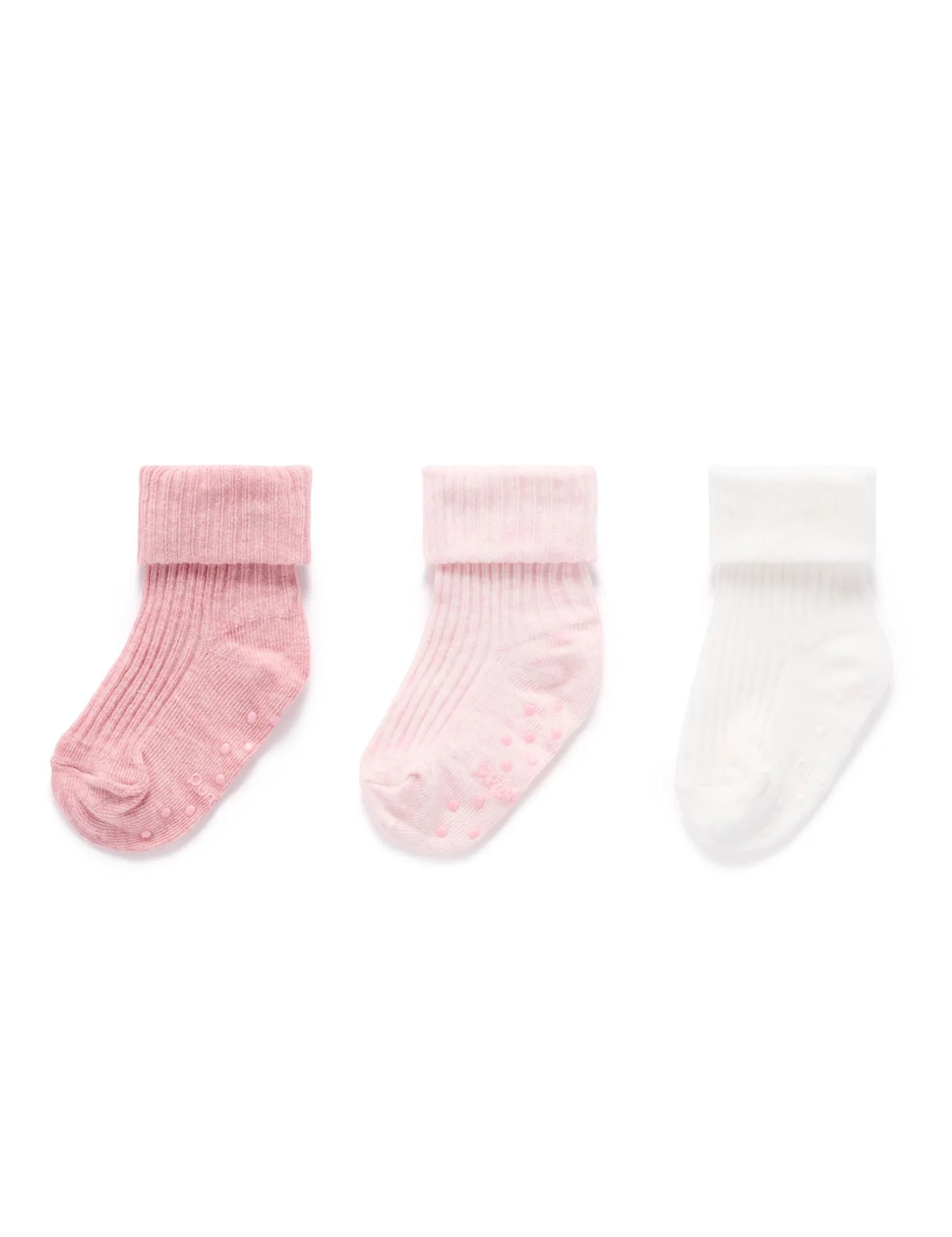 3 Pack Rib Socks