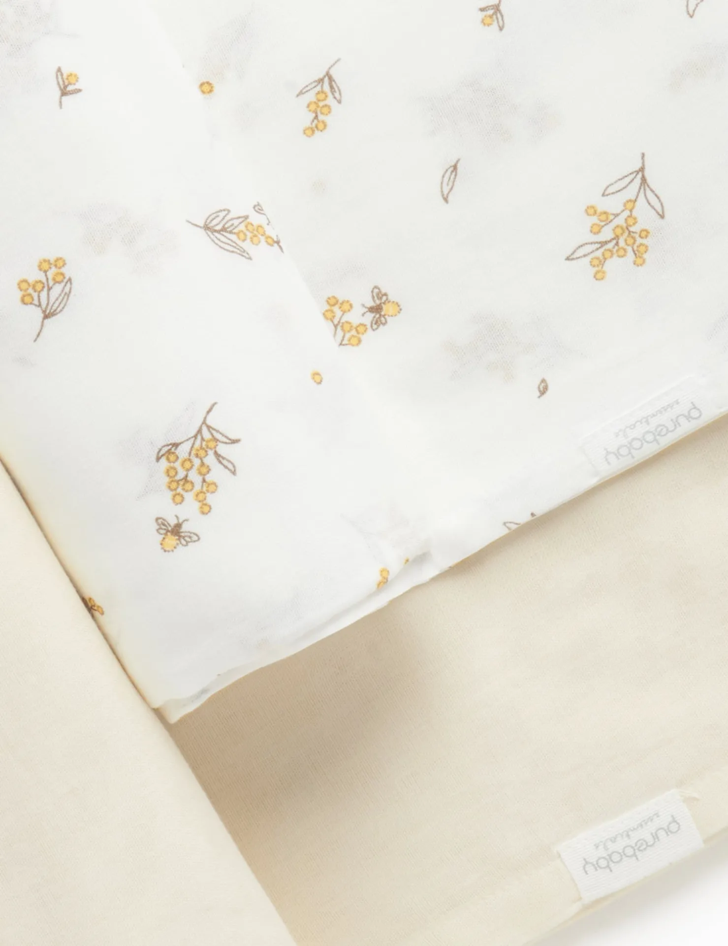 2 Pack Wattle Bee Muslin Wrap