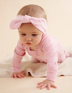 Pale Pink Knot Headband
