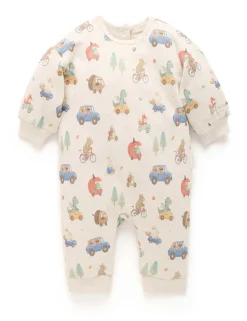 Peak Hour Fleece Track Growsuit