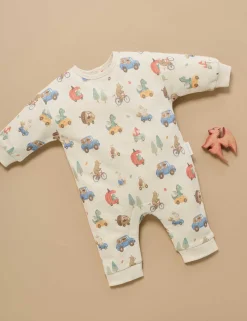 Peak Hour Fleece Track Growsuit