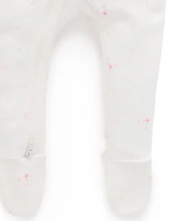 Pink Bear 2 Pack Zip Growsuit