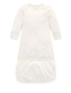Pink Bear Sleepsuit