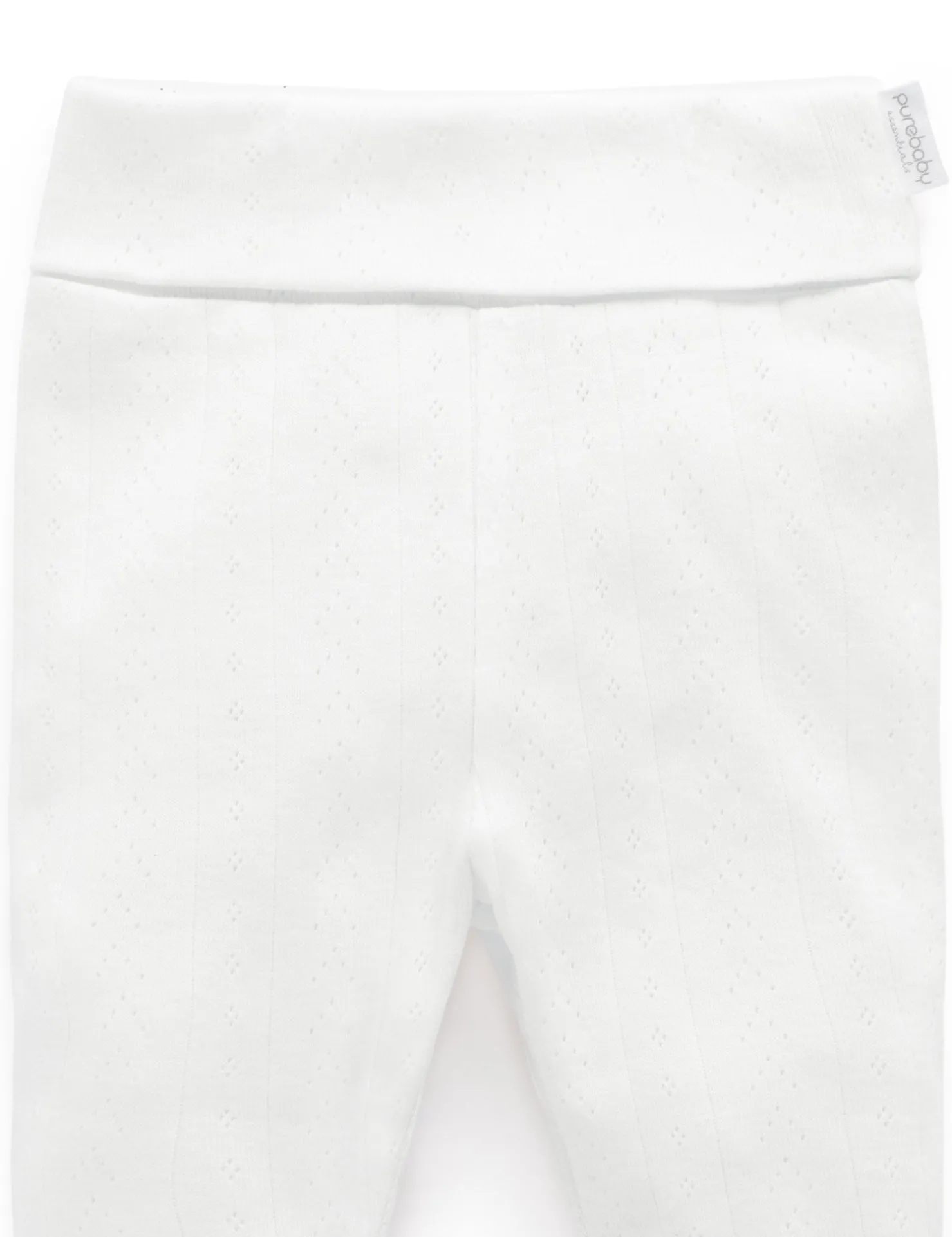Pointelle Footed Leggings