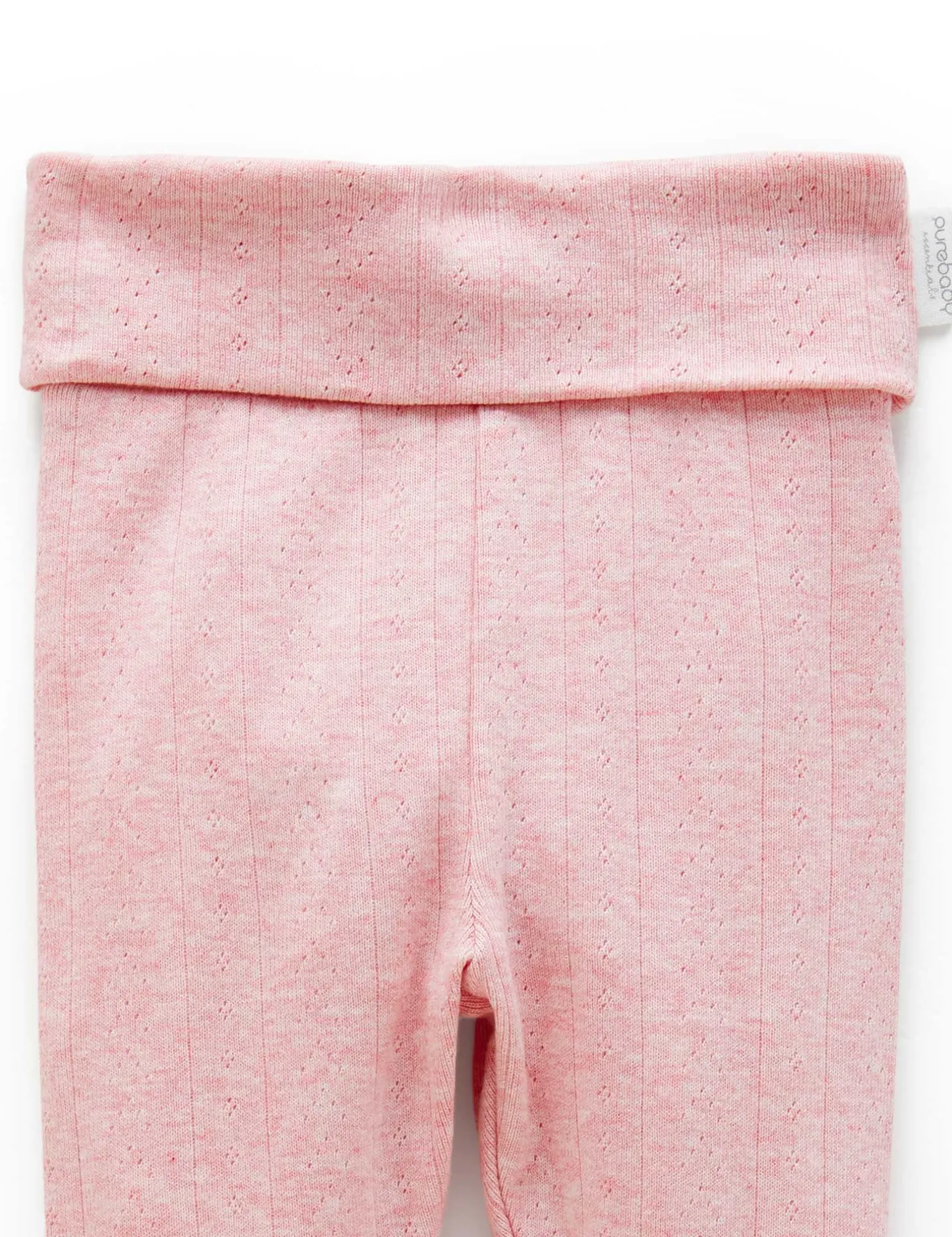 Pointelle Footed Leggings