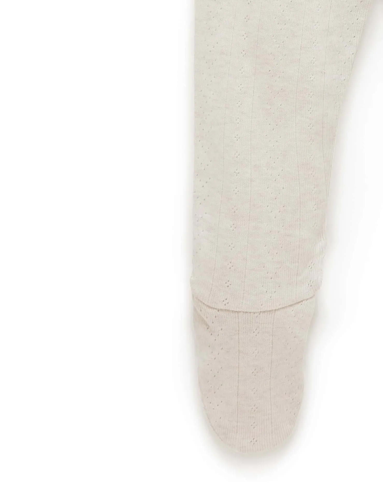 Pointelle Footed Leggings